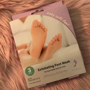 Exfoliating Foot Mask - Mint Scented (3 count/box)